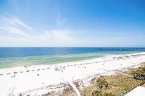 View of the Shoreline from Osprey Motel Balcony