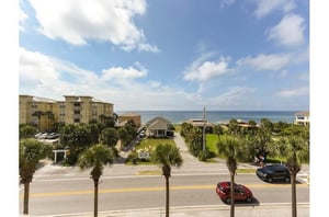 Gulf view from your balcony at Inn at Gulf Place  in Highway 30A Florida