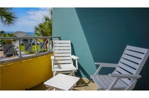 Relax on the balcony at Inn at Gulf Place  in Highway 30A Florida