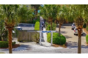 Easy cross over to the beach from Inn at Gulf Place  in Highway 30A Florida