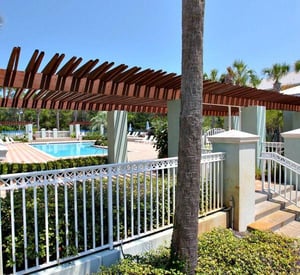 Nice pool area at Inn at Gulf Place in Highway 30A Florida