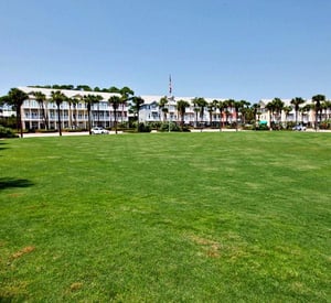 Nice green space at Inn at Gulf Place  in Highway 30A Florida