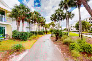 A walking path