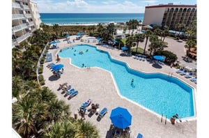 One of the pools at Destin West Beach  Bay Resort  in Fort Walton Florida
