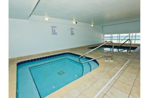 Two indoor hot tubs at Tidewater Beach Resort in Panama City Beach Florida