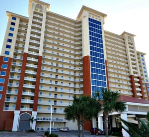 Exterior view from the street at San Carlos Gulf Shores