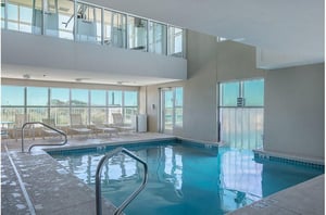 Comfortable indooroutdoor pool at Crystal Shores Gulf Shores AL
