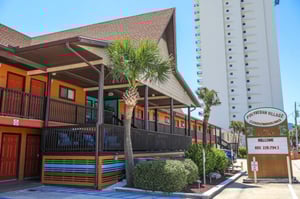 Entrance to Polynesian Village in Panama City FL