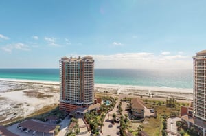 Portofino Island Resort is perfectly nestled between the Gulf and the Intercoastal Waterway