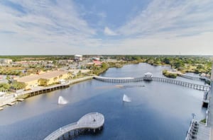 Bay View from Laketown Wharf in PCB