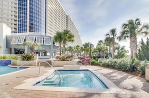 Pool and Spa at Laketown Wharf in Panama City