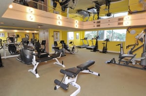 A community fitness center.