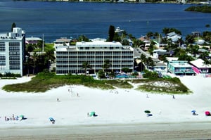 Winward Passage Resort on the beach in Ft. Myers Beach FL