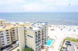 Aerial View of Whaler Gulf Shores Alabama