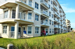 Crystal Dunes units have either balconies or patios.