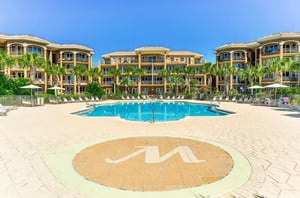 Pool at Medietteranea in Destin Florida