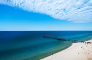 Big view of the Gulf from Calypso in Panama City Beach Florida