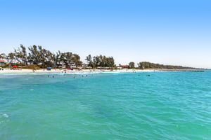 Enjoy easy access to the crystal blue Gulf waters