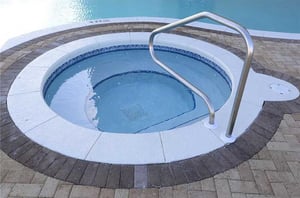 Large hot tub to enjoy at Grand Panama Beach Resort in Panama City Beach FL