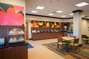 Enjoy a complimentary breakfest every morning