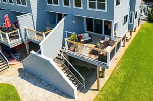 Each townhome unit boasts a private balcony