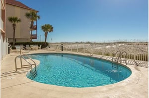Pool at Tropic Isle in Gulf Shores Alabama
