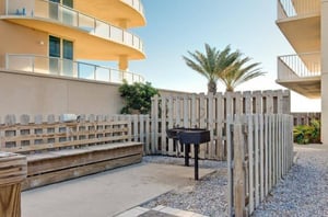 The outdoor grills at Summer House on Romar Beach in Orange Beach Alabama