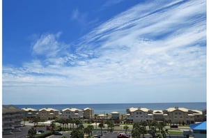 Lovely views from Tristan Towers in Pensacola Beach Florida