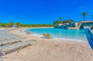 The zeroentry pool at the Wharf Condominiums