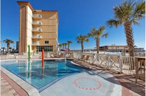 Very nice pool area at Seawind in Gulf Shores Alabama