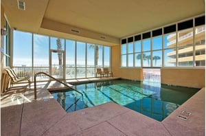Wonderful indoor pool at Seawind in Gulf Shores Alabama