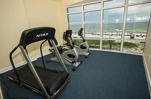 Nice gym for your workout at Ocean Villa in Panama City Beach FL