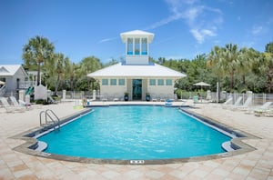 Relax at one of many swimmming pools in the community