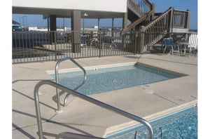 Fun kiddie pool at Island Winds West in Gulf Shores Alabama
