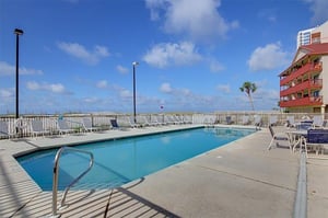Lovely pool at Island Winds West in Gulf Shores AL