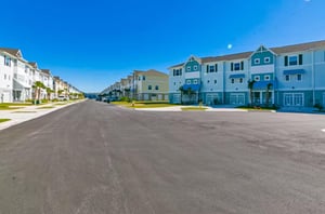 Some of the rental homes available at Lost Key Golf and Beach Club