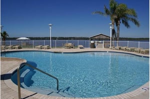 Lovely pool at Mustique in Gulf Shores Alabama