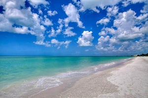The beach in Bonita Springs FL