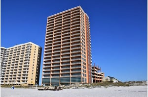 Phoenix Condos are right on the beach in Gulf Shores Alabama
