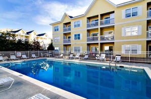 View of pool at Herons Watch in Seagrove Beach FL