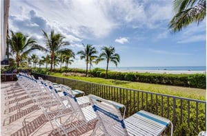 Enjoy the gorgeous Gulf from Riviera Club in Fort Myers Beach Florida