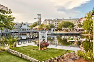 Golf and a merrygoround are just two of Sandestins countless entertainment offerings.