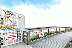 Ciboney has a gated entrance to a private beach.