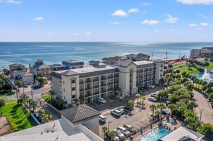 Alerio is located in Miramar Beach just steps away from the beach