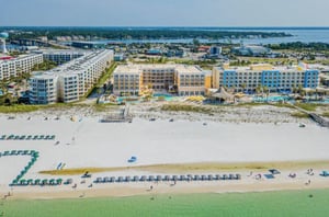 Hilton Garden Inn Aerial View Fort Walton Beach