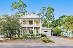 Cassine Village Retreat located in the quiet community of Cassine Village just off 30A in Seagrove