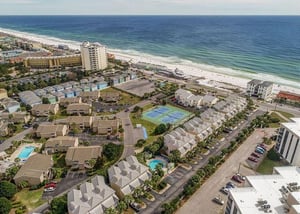 Beach Pointe is a beautiful property nestled alongside a pristine beach on the Gulf coast.