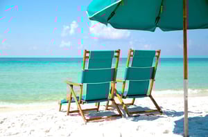 Destin FL white sand beach
