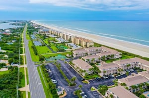 Beachfront condominiums down the coast in St. Augustine Florida