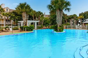 Relax by the outdoor, private pool